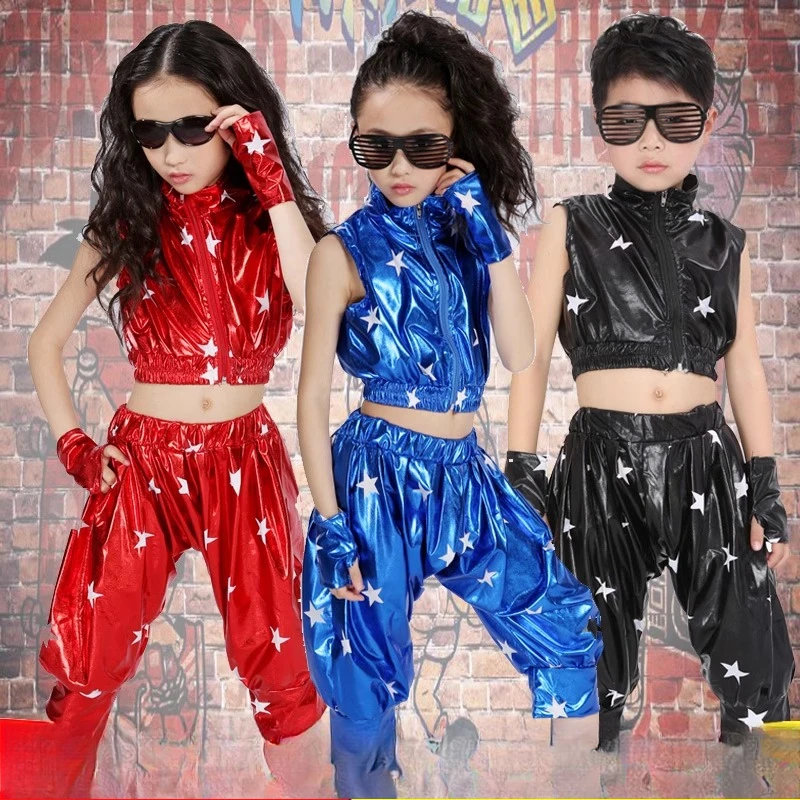 New Children's Jazz Dance Costumes Boys and Girls Kindergarten Middle and Large Class Catwalk Performance Suit
New Children's Jazz Dance Costumes Boys and Girls Kindergarten Middle and Large Class Catwalk Performance Suit