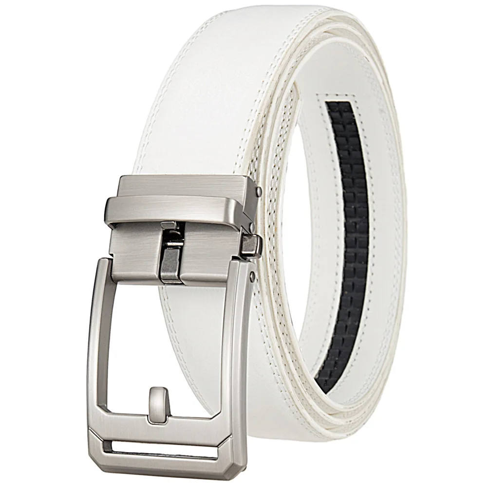 3.5cm Top Quality Genuine Leather Men's Automatic Buckle Belt Fashion Luxury Designer Male Belt Black White Mens Belts Casual
3.5cm Top Quality Genuine Leather Men's Automatic Buckle Belt Fashion Luxury Designer Male Belt Black White Mens Belts Casual