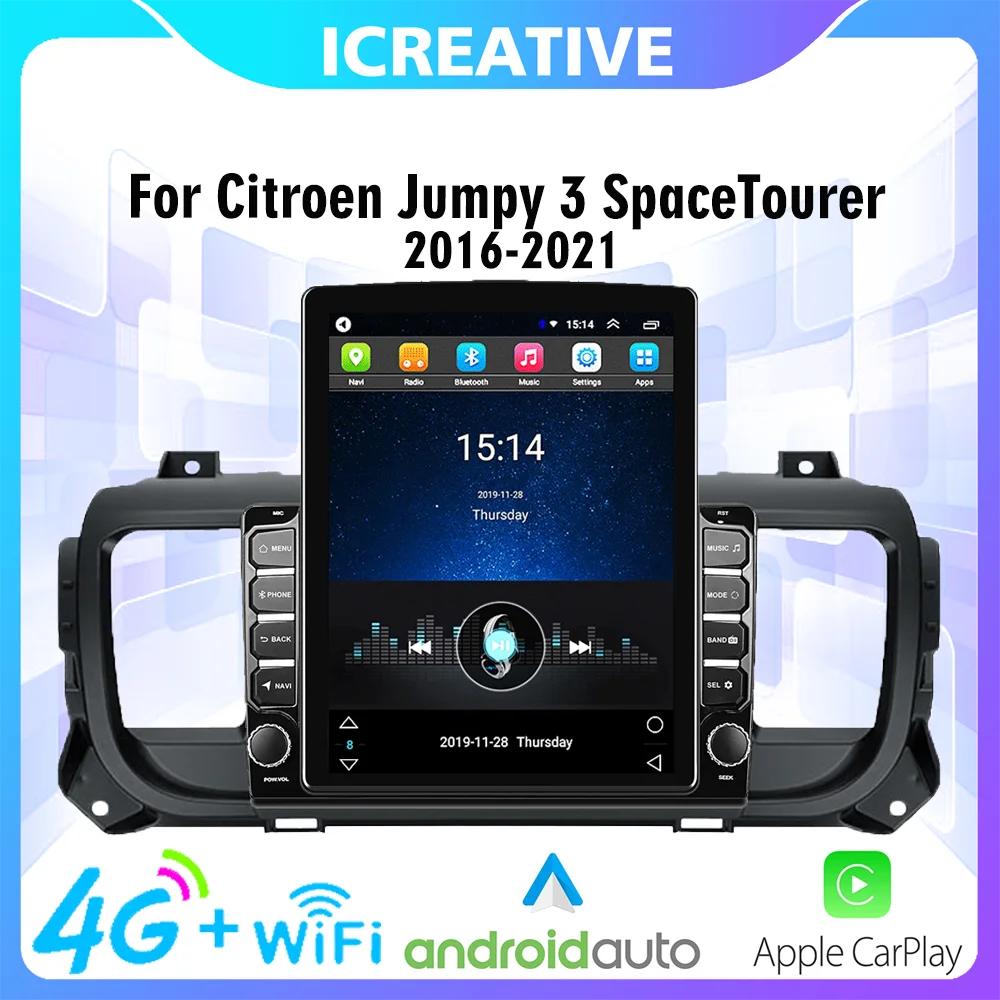 Мультимедийный плеер для Citroen Jumpy 3 SpaceTourer, 4G, Wi-Fi, экран 9,7 ''Тесла, 2016-2021, Android, радио, GPS-навигация
Мультимедийный плеер для Citroen Jumpy 3 SpaceTourer, 4G, Wi-Fi, экран 9,7 ''Тесла, 2016-2021, Android, радио, GPS-навигация