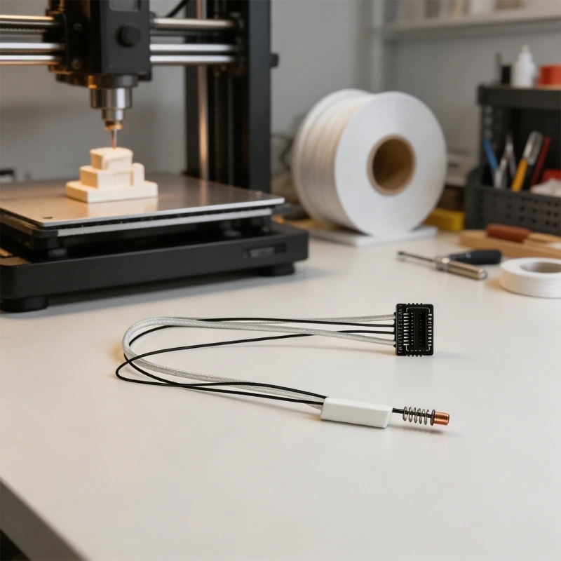 3D Printer Thermistor Wire 10cm for AD5X, Temperature Control Cable for Hotend Heating Assembly Repair and Routine Service D2RC
3D Printer Thermistor Wire 10cm for AD5X, Temperature Control Cable for Hotend Heating Assembly Repair and Routine Service D2RC
