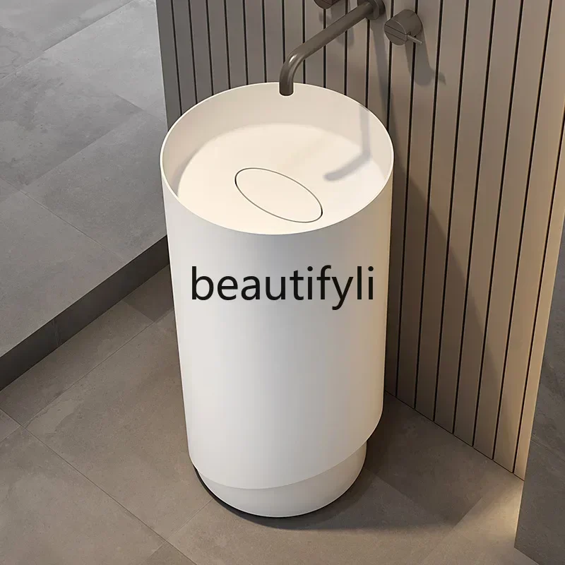 Hot sales Column basin Light luxury hotel engineering homestay integrated floor wash basin
Hot sales Column basin Light luxury hotel engineering homestay integrated floor wash basin
