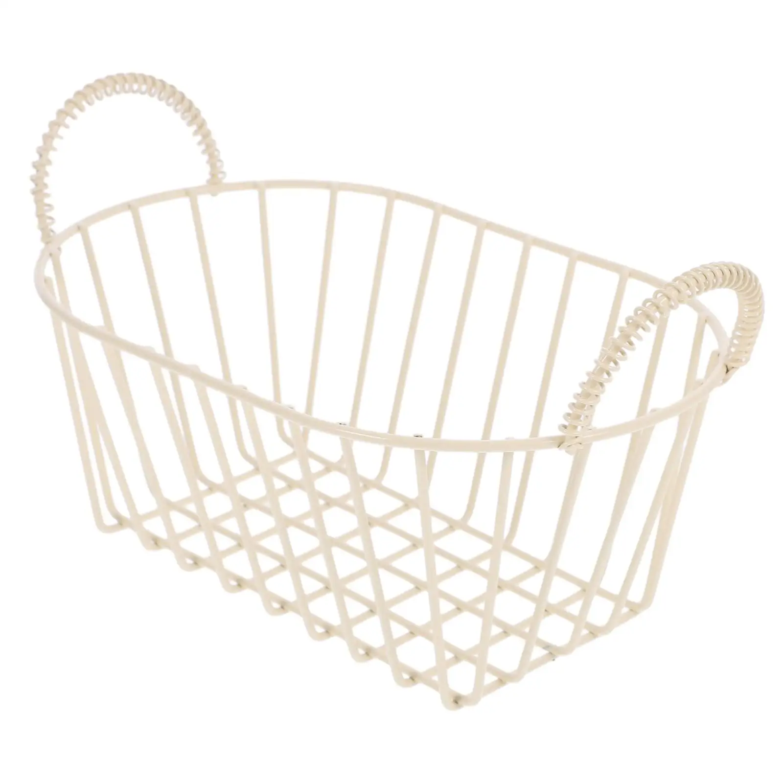 Iron Fruit Basket Metal Wire Small Baskets Storage Bread Serving Vintage Double Handles Desk Vanity Color Durability Long
Iron Fruit Basket Metal Wire Small Baskets Storage Bread Serving Vintage Double Handles Desk Vanity Color Durability Long