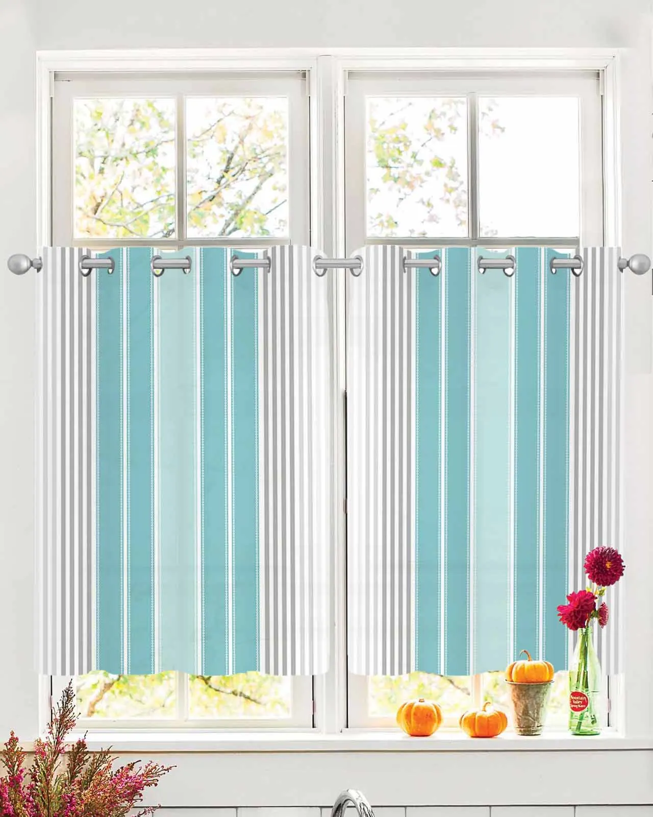 Turquoise Gray Gradient Sheer Curtains For Living Room Window Transparent Voile Tulle Curtain Cortinas Drapes Home Decor
Turquoise Gray Gradient Sheer Curtains For Living Room Window Transparent Voile Tulle Curtain Cortinas Drapes Home Decor