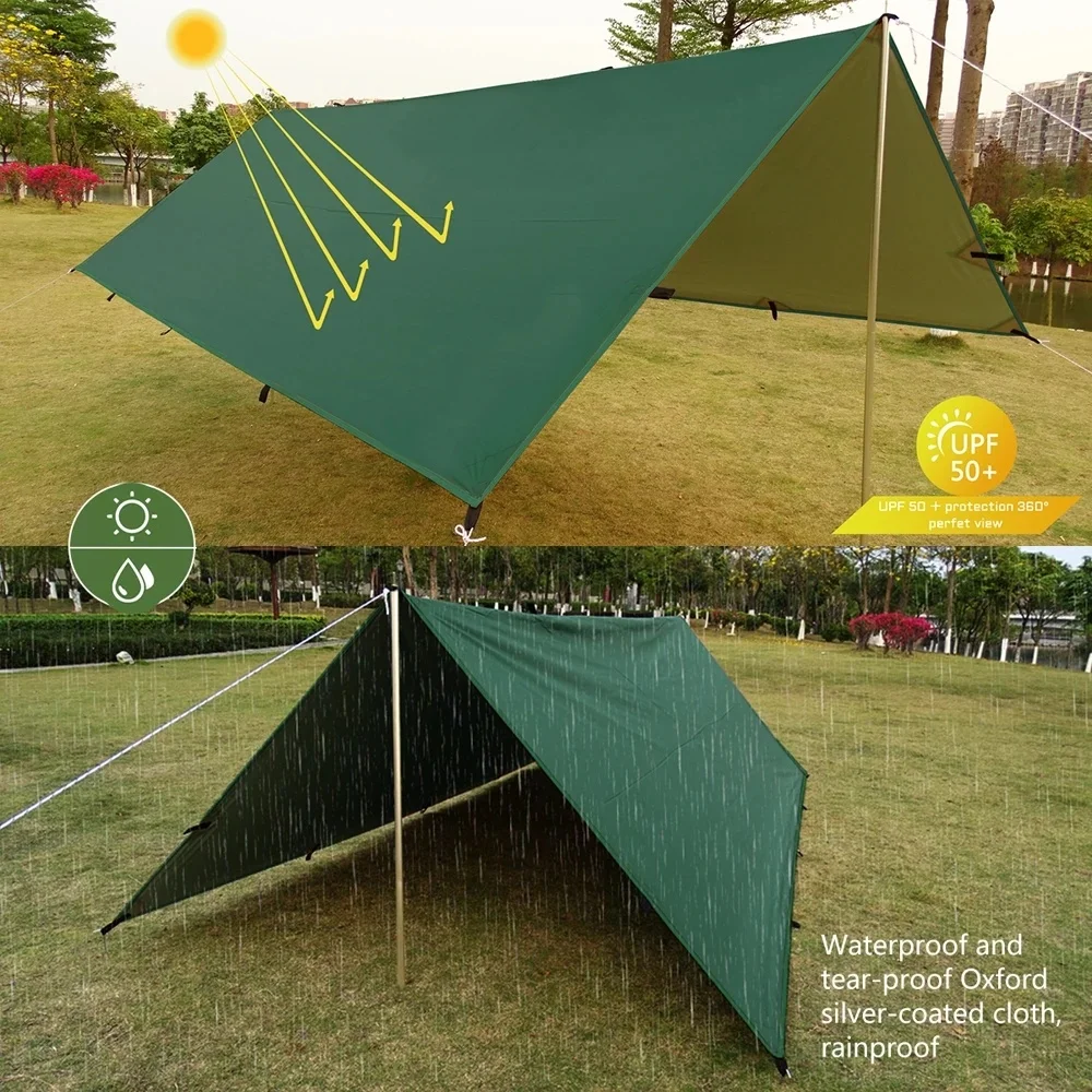 4x4m 4x3m 3x3m 19 Hang Points Tent Tarp Survival Sun Shelter Shade Canopy Outdoor Backpacking Waterproof Camping Awning SunShade
4x4m 4x3m 3x3m 19 Hang Points Tent Tarp Survival Sun Shelter Shade Canopy Outdoor Backpacking Waterproof Camping Awning SunShade
