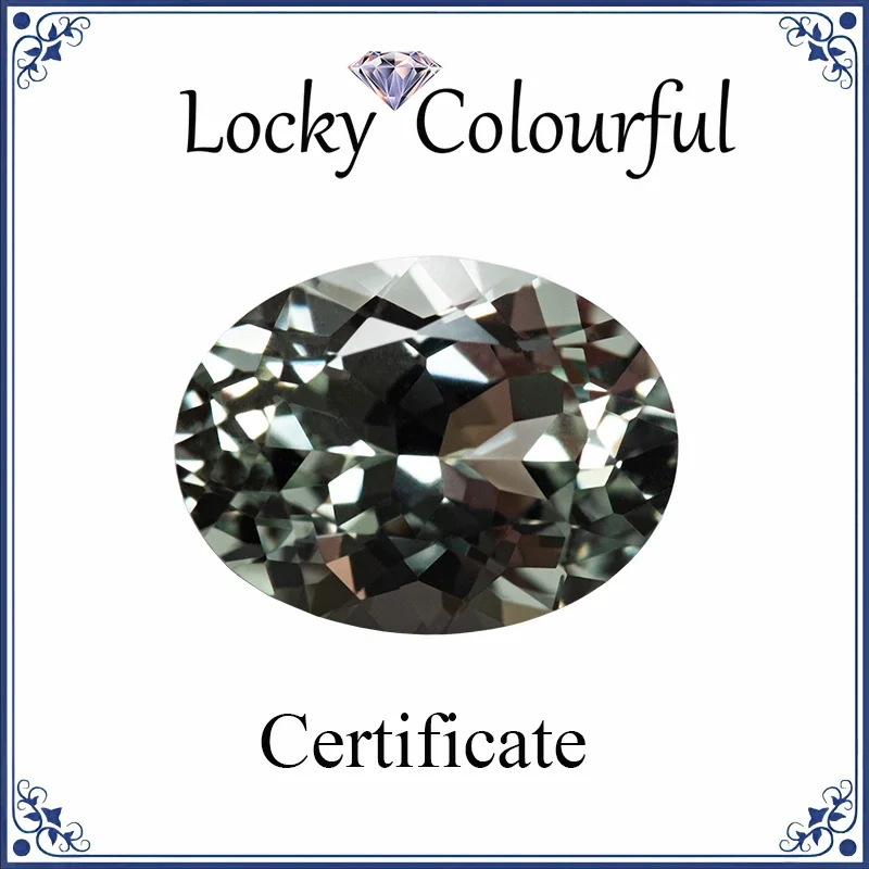 Lab Grown Sapphire Green Color Top Quality Oval Shape Charm Beads for Diy Jewelry Making Ring Pendant Selectable AGL Certificate
Lab Grown Sapphire Green Color Top Quality Oval Shape Charm Beads for Diy Jewelry Making Ring Pendant Selectable AGL Certificate