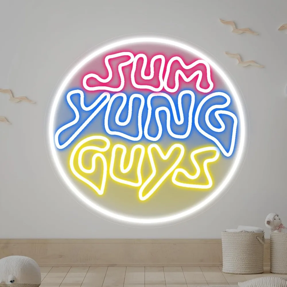 SUM Yung Guys Crew Teamwork Motivational Neon Sign Light for Game Room Bar Party Wall Decor USB Dimmable LED Neon Sign Art Gift
SUM Yung Guys Crew Teamwork Motivational Neon Sign Light for Game Room Bar Party Wall Decor USB Dimmable LED Neon Sign Art Gift