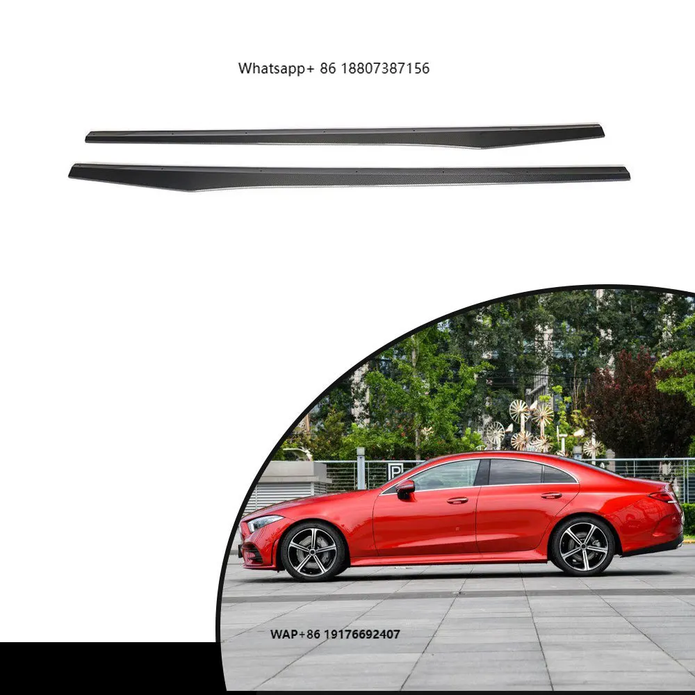Perfect Fitment Carbon Fiber CLS C257 Side Skirts Extension for MercedesBenz CLS400 550 Sport CLS63 forAMG 4-Door 2018 2019
Perfect Fitment Carbon Fiber CLS C257 Side Skirts Extension for MercedesBenz CLS400 550 Sport CLS63 forAMG 4-Door 2018 2019