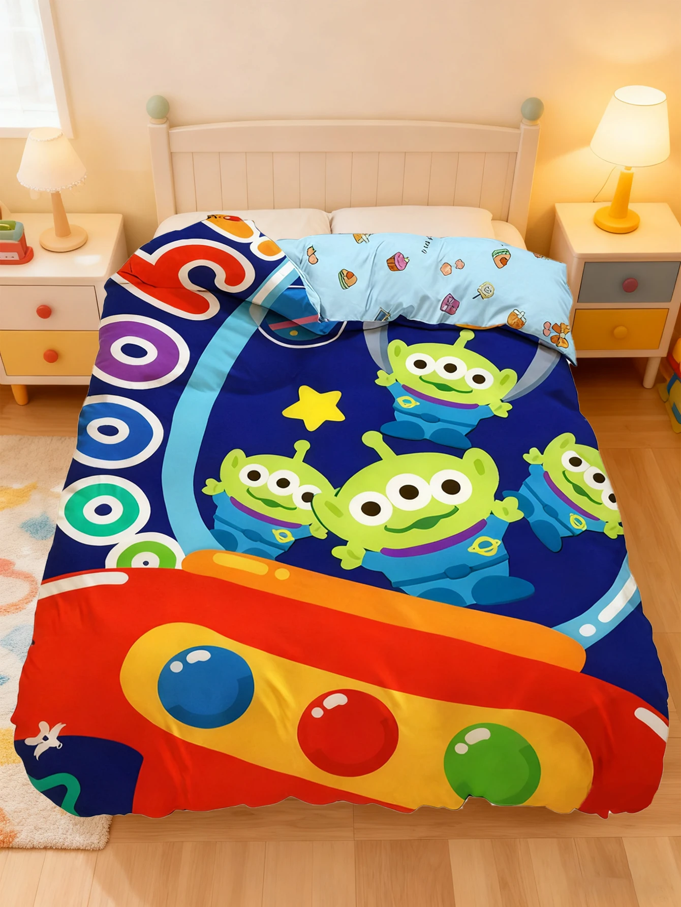 Простыни и пододеяльники с тематикой «История игрушек», односпальное покрывало без ядра, подходят для комнат/студенческих общежитий/готеплиц
Простыни и пододеяльники с тематикой «История игрушек», односпальное покрывало без ядра, подходят для комнат/студенческих общежитий/готеплиц