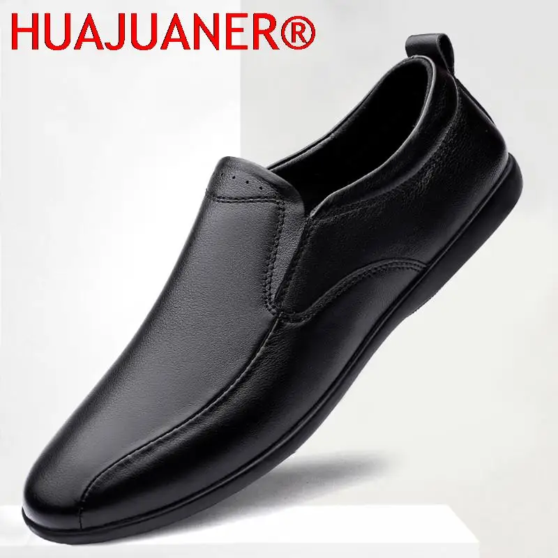New Men's Business Shoes Plus Size 37-46 Male Casual Shoes Comfortable Trendy Genuine Leather Non-slip Moccasins Loafers for Men
New Men's Business Shoes Plus Size 37-46 Male Casual Shoes Comfortable Trendy Genuine Leather Non-slip Moccasins Loafers for Men
