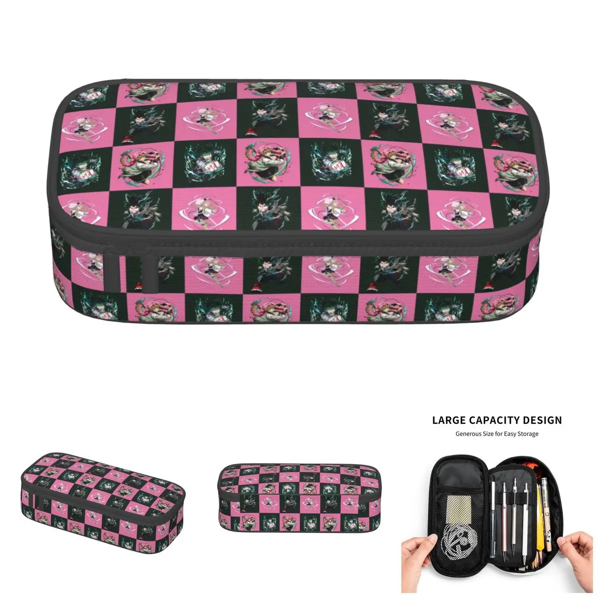 Cute Kanroji Mitsuri My Hero Academias Katsuki Bakugo Pencil Case for Izuku Midoriya Ochaco Uraraka Pencil Pouch School Supplies
Cute Kanroji Mitsuri My Hero Academias Katsuki Bakugo Pencil Case for Izuku Midoriya Ochaco Uraraka Pencil Pouch School Supplies