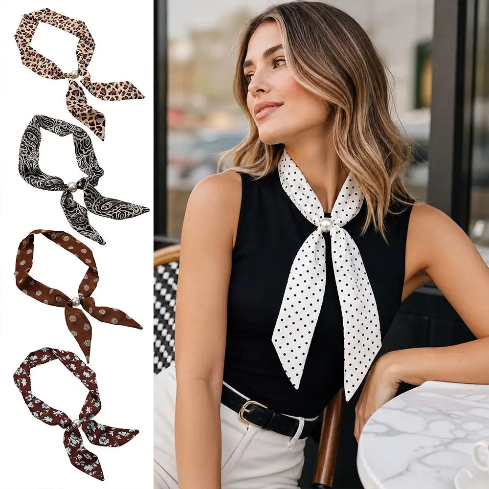 Elegant Y2K Polka Dot Long Scarf Leopard Print 97cm Women Luxury Foulard Women Tie Collar Decor
Elegant Y2K Polka Dot Long Scarf Leopard Print 97cm Women Luxury Foulard Women Tie Collar Decor