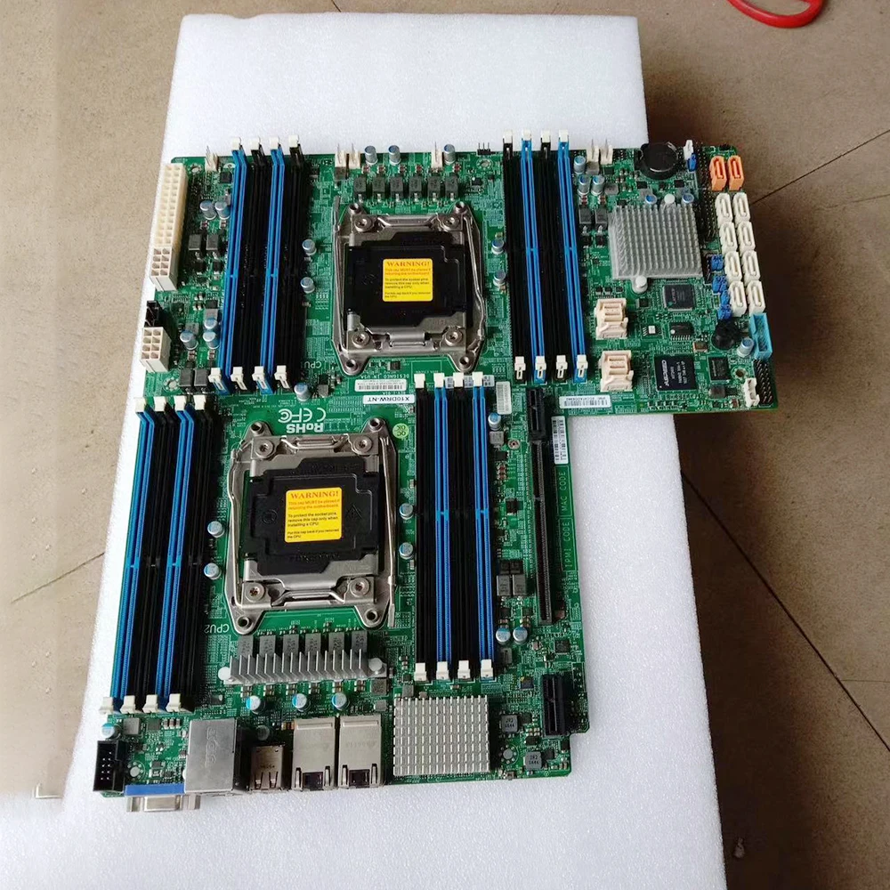 Dual Socket R3 LGA 2011 E5-2600 v4 / v3 Family For Supermicro Motherboard X10DRW-NT
Dual Socket R3 LGA 2011 E5-2600 v4 / v3 Family For Supermicro Motherboard X10DRW-NT