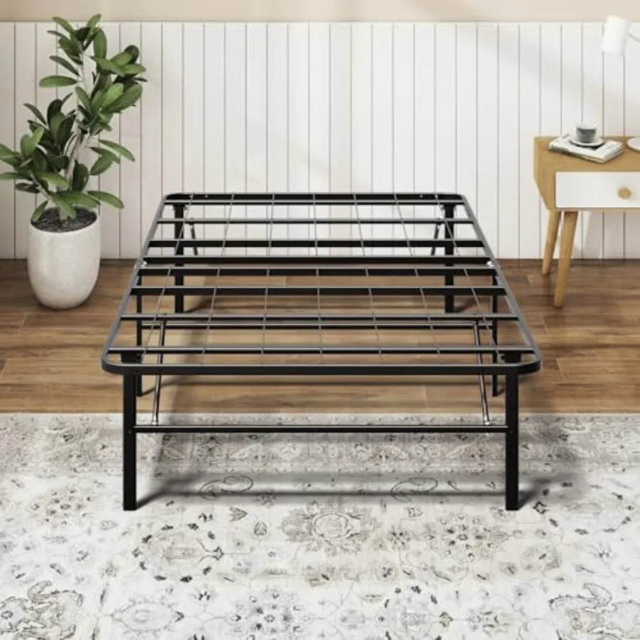 Folding Bed Frame Heavy Duty Metal Platform with 14" Storage No Box Spring Needed Easy No-Tool Assembly
Folding Bed Frame Heavy Duty Metal Platform with 14" Storage No Box Spring Needed Easy No-Tool Assembly