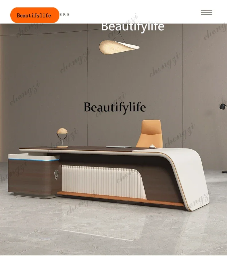 B456 Luxury Office Desk Manager Executive With Led Drawers Storage L Shaped Modern Simplicity Computer Table Furniture Filing Ca
B456 Luxury Office Desk Manager Executive With Led Drawers Storage L Shaped Modern Simplicity Computer Table Furniture Filing Ca