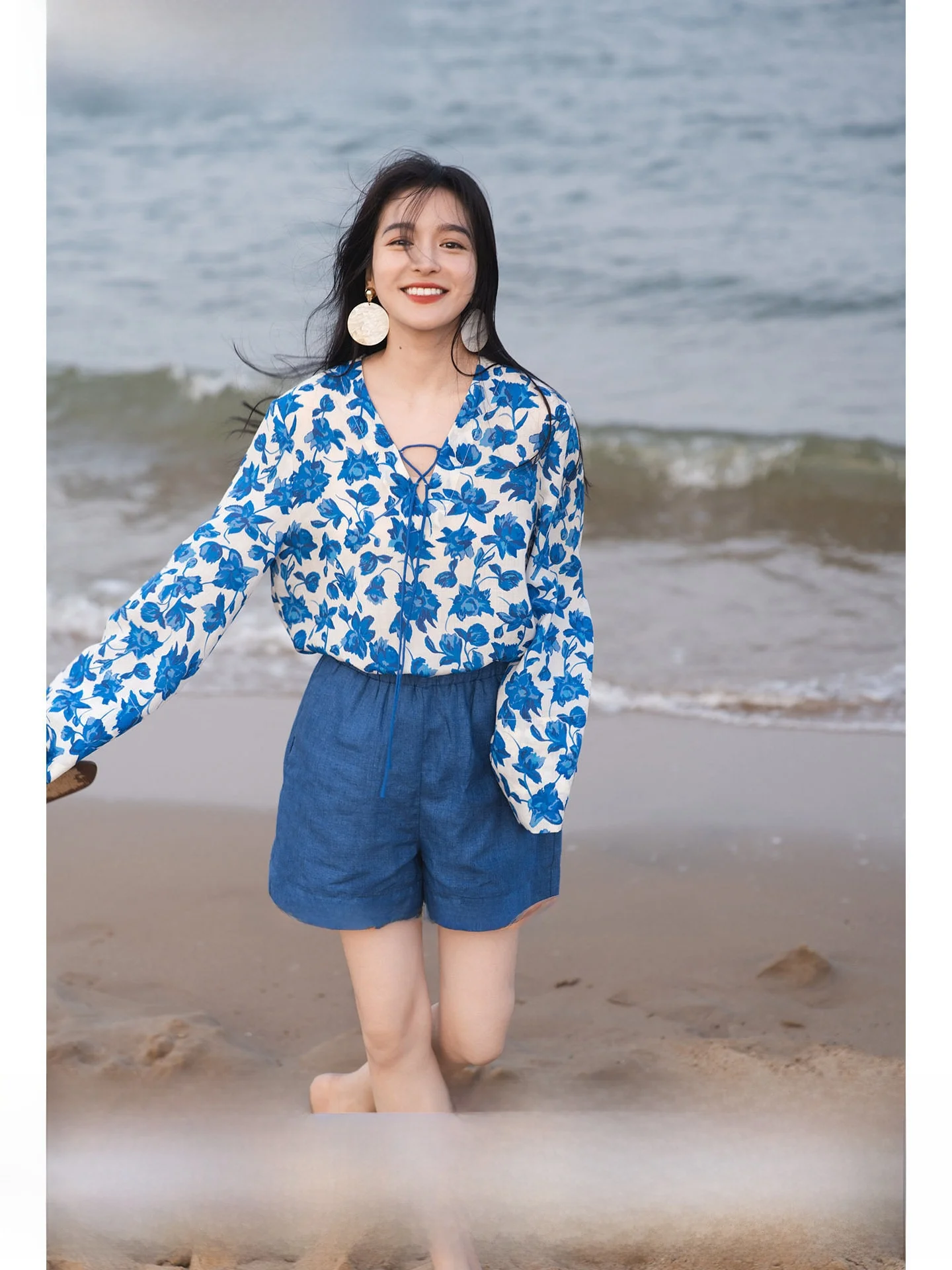 Летняя ручная роспись irt Elephant And Girfe Lacape Sketch Hibiscus Flower Свободный крой Long Sve Женская повседневная одежда irt
Летняя ручная роспись irt Elephant And Girfe Lacape Sketch Hibiscus Flower Свободный крой Long Sve Женская повседневная одежда irt