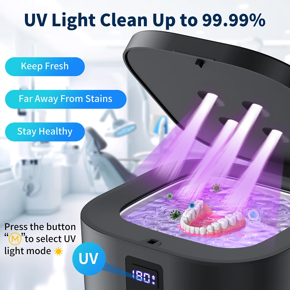 KUNPHY Ultrasonic Cleaner Bath Timer UV Light Jewelry Brush Glasses Manicure Stones Cutters Dental Razor Parts Ultrasound Sonic
KUNPHY Ultrasonic Cleaner Bath Timer UV Light Jewelry Brush Glasses Manicure Stones Cutters Dental Razor Parts Ultrasound Sonic