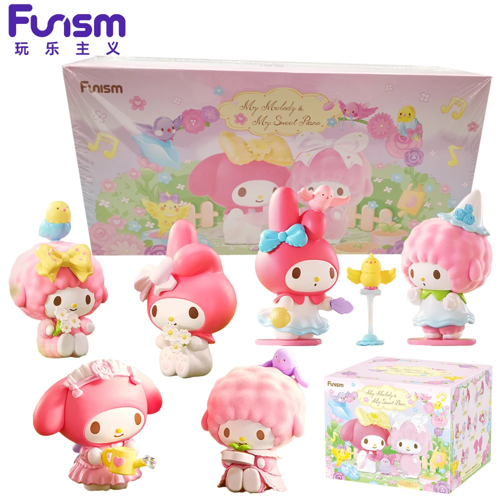 Original FUNISM My Melody & My Sweet Piano Little Bird Adventure Series Blind Box Lovely Characters Ornaments Birthday Gifts
Original FUNISM My Melody & My Sweet Piano Little Bird Adventure Series Blind Box Lovely Characters Ornaments Birthday Gifts