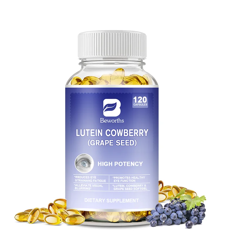 BEWORTHS Lutein Capsule with Zeaxanthin & Bilberry Extract for Eye Strain Dry Eyes &Vision Health Relieve Dryness Eye Eyes Care
BEWORTHS Lutein Capsule with Zeaxanthin & Bilberry Extract for Eye Strain Dry Eyes &Vision Health Relieve Dryness Eye Eyes Care