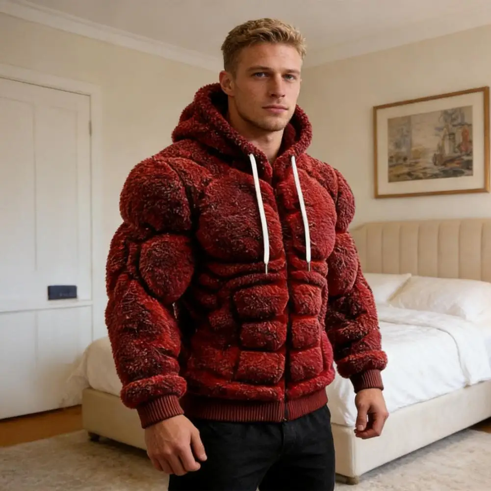 Мужская толстовка свободного кроя с 3D-принтом мышц, пуловер, реалистичный принт, теплая, мягкая, с капюшоном, для уличной моды
Мужская толстовка свободного кроя с 3D-принтом мышц, пуловер, реалистичный принт, теплая, мягкая, с капюшоном, для уличной моды