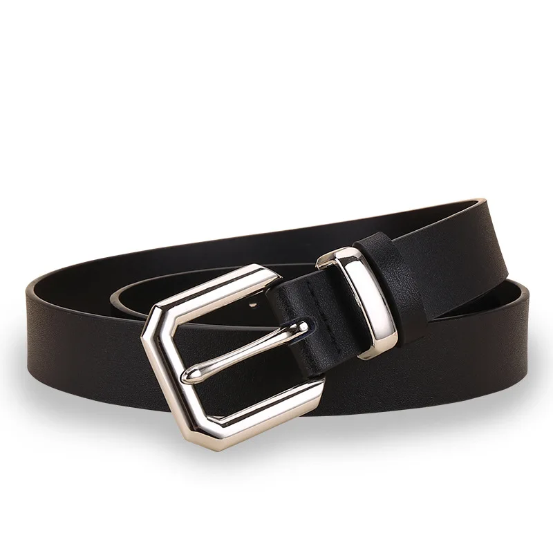 New Simple Fashion Needle Buckle Pure Cowhide Belt Women's Texture Casual Suit Skirt Belt Ins Style Thin Belt Jeans Belt
New Simple Fashion Needle Buckle Pure Cowhide Belt Women's Texture Casual Suit Skirt Belt Ins Style Thin Belt Jeans Belt