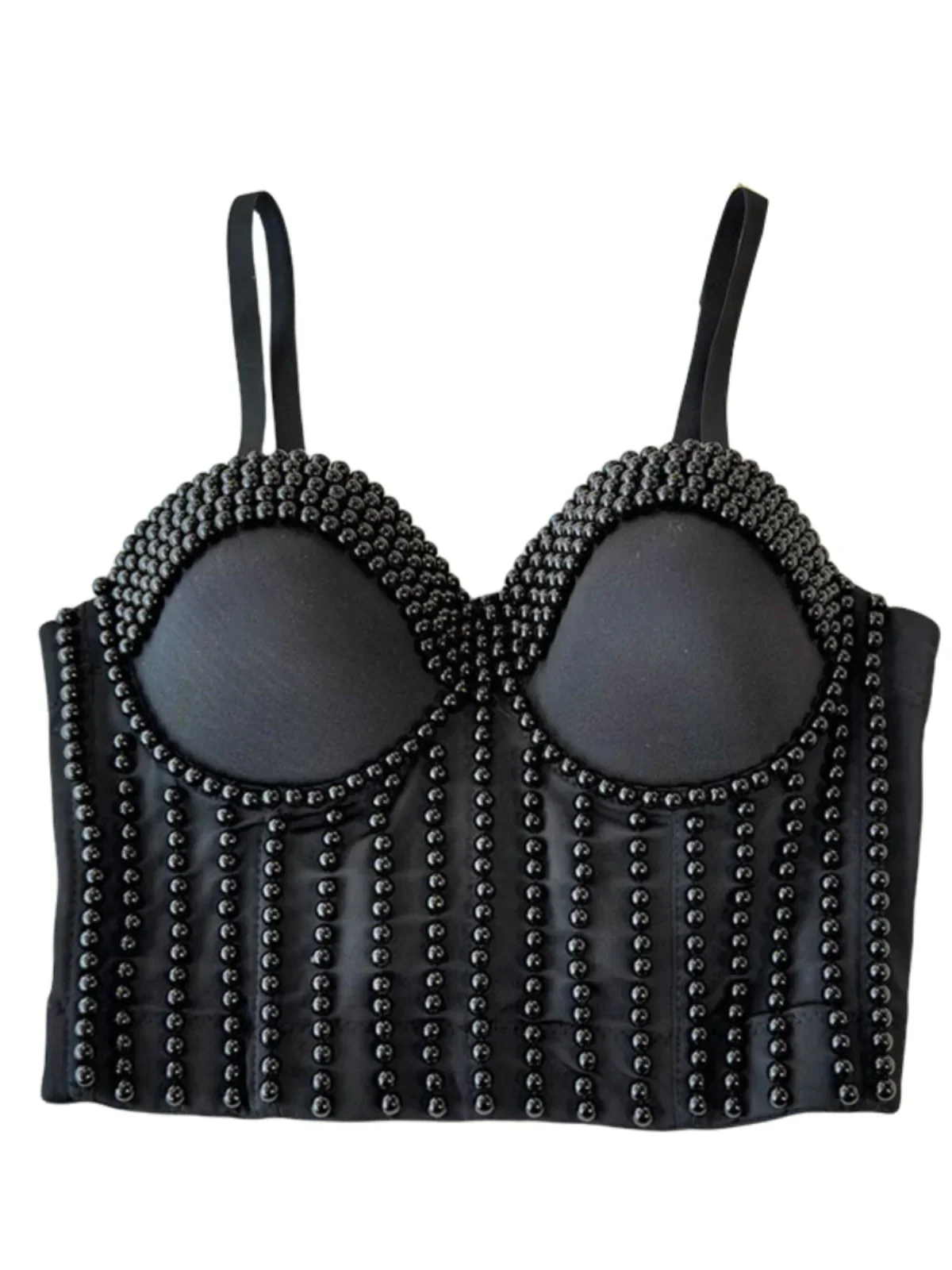 SsTSS Sexy Nightclub Dancing Bra Sling Vest Outside Wearing Fashion women's White Black Short Gathering Fish Bone Corset Camis
SsTSS Sexy Nightclub Dancing Bra Sling Vest Outside Wearing Fashion women's White Black Short Gathering Fish Bone Corset Camis