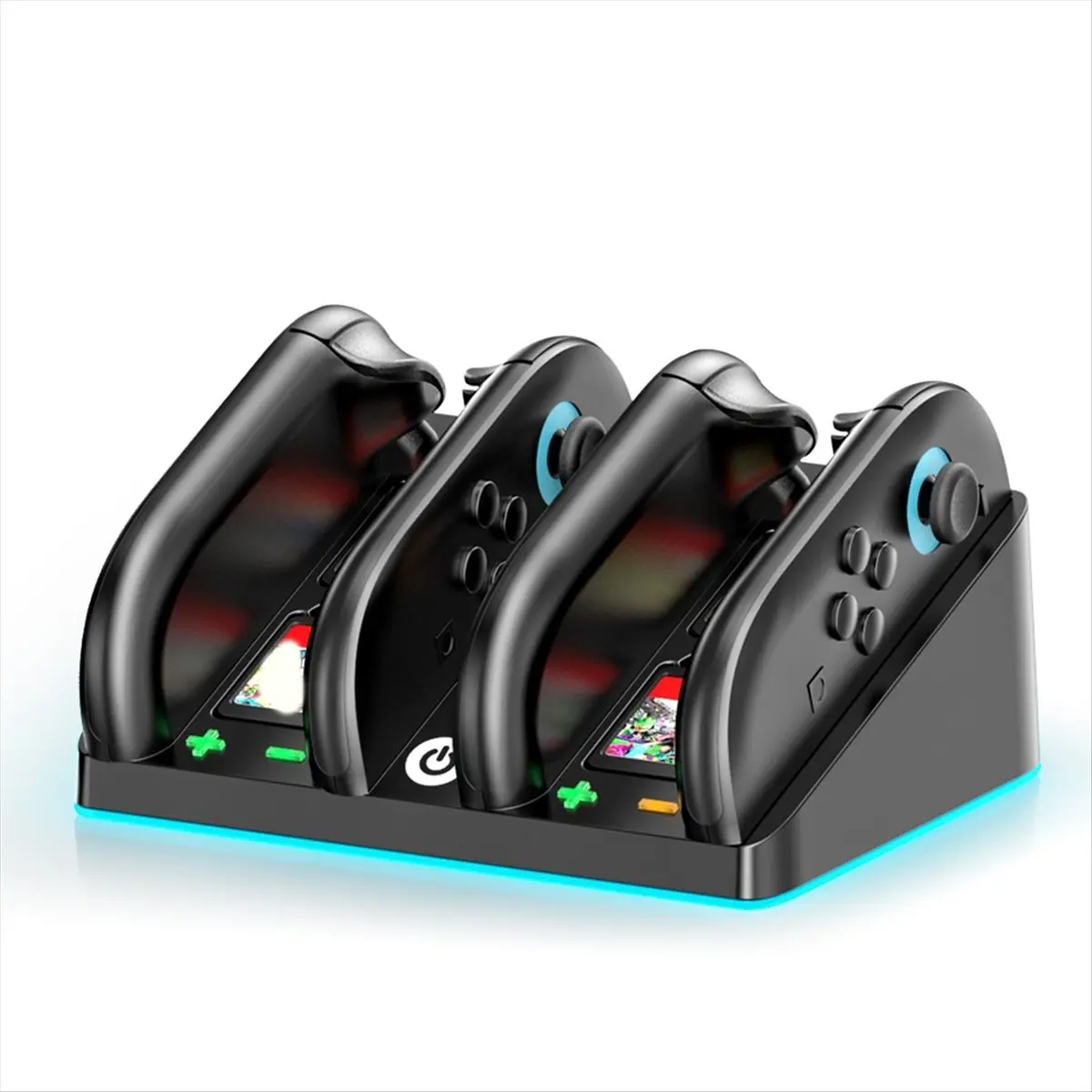 Зарядная док-станция AS62 для Switch 2 с 9 режимами подсветки, зарядная станция с 4 слотами для игр, без четырех держателей для контроллеров
Зарядная док-станция AS62 для Switch 2 с 9 режимами подсветки, зарядная станция с 4 слотами для игр, без четырех держателей для контроллеров