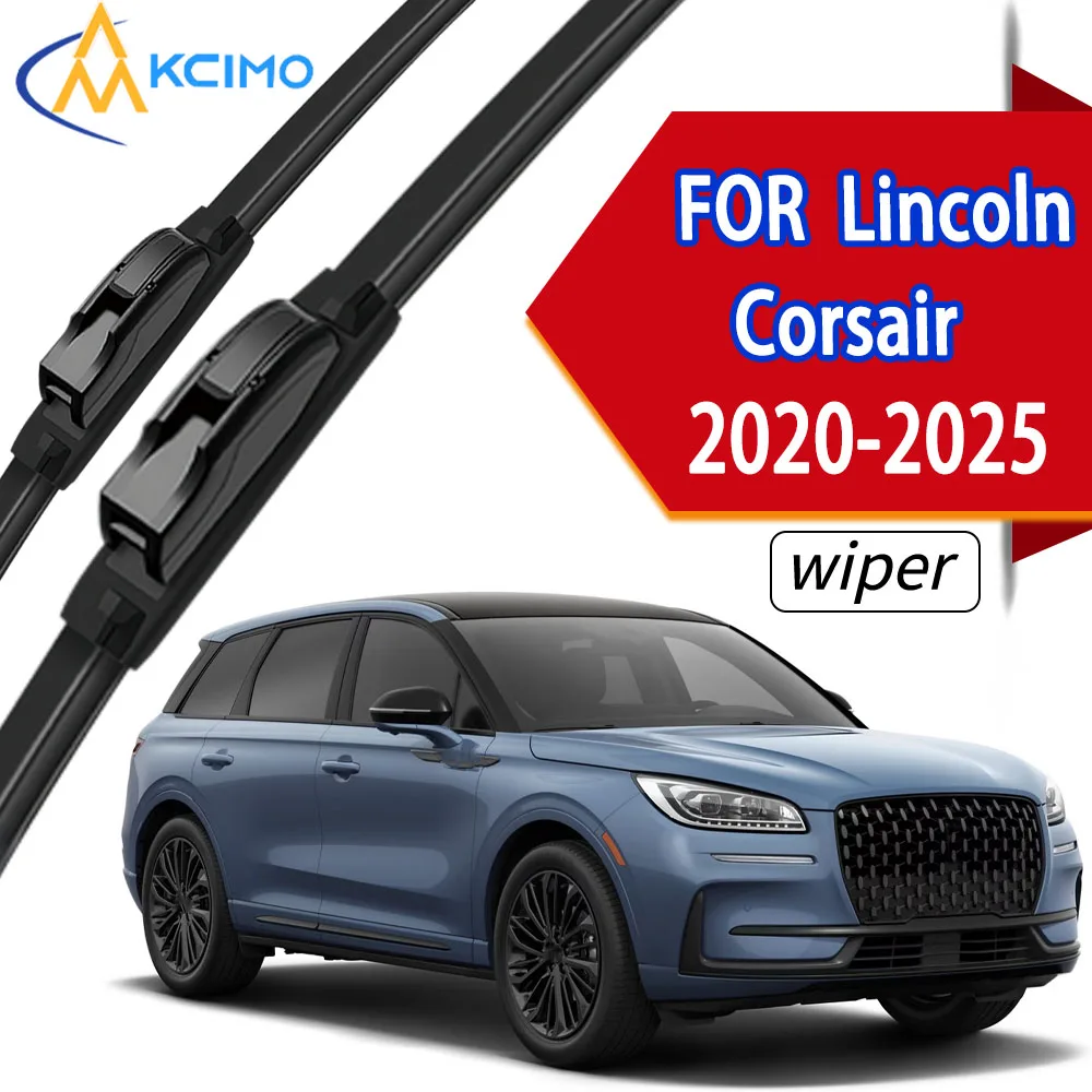 Premium High-Density Rubber Front Windscreen Wiper Blades Ideal Replacement for Lincoln Corsair 2020-2025
Premium High-Density Rubber Front Windscreen Wiper Blades Ideal Replacement for Lincoln Corsair 2020-2025