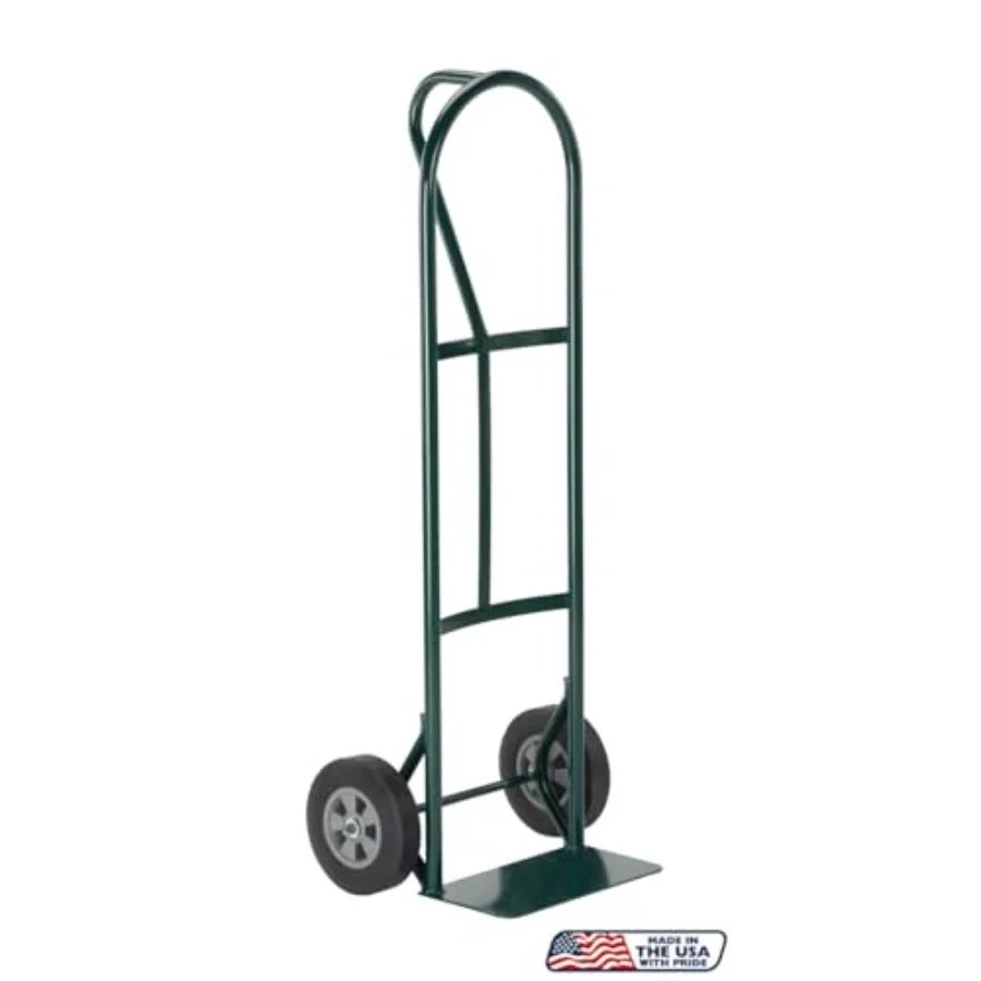 Trucks for moving appliances and furniture, steel construction, black, 600lb capacity with P-handle and 8 inch solid rubber whe
Trucks for moving appliances and furniture, steel construction, black, 600lb capacity with P-handle and 8 inch solid rubber whe