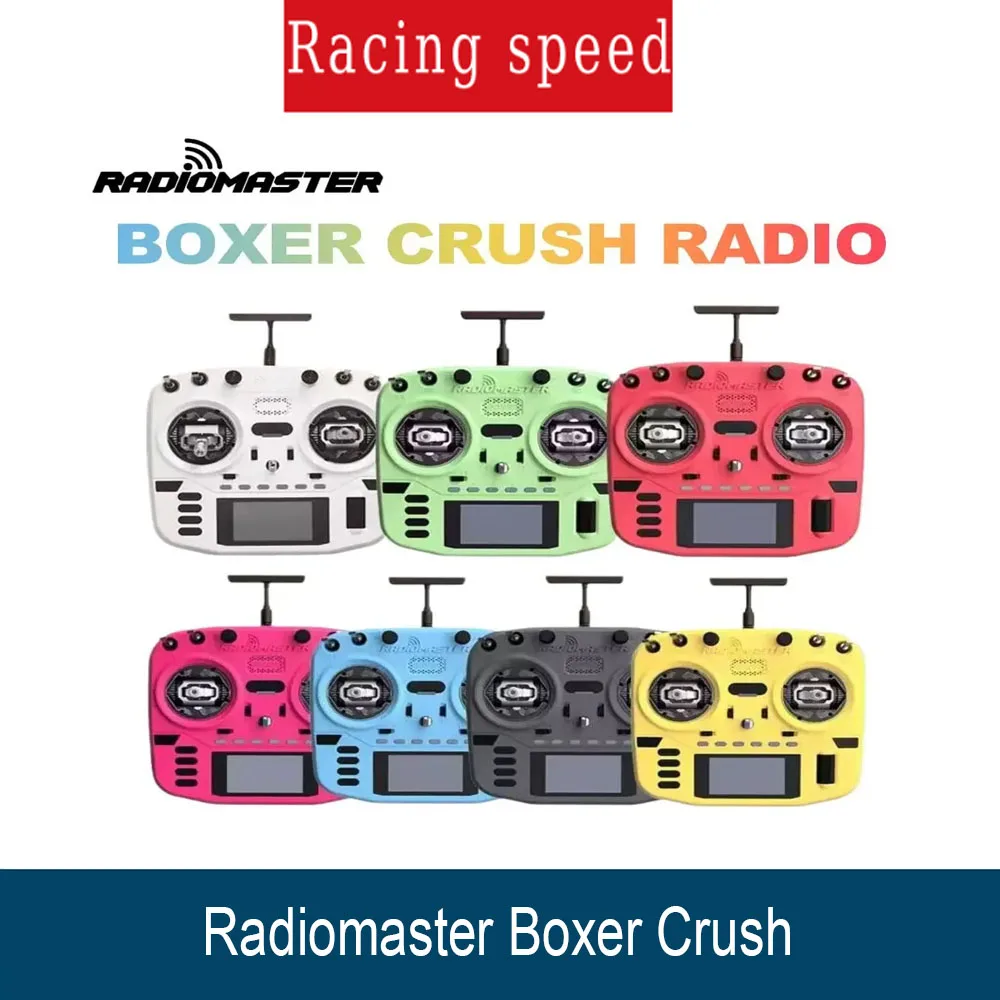 Radiomaster Boxer Crush Радиоконтроллер 16CH 2,4G ELRS Передатчик EdgeTX ExpressLRS RF Система RC FPV Дрон с дистанционным управлением
Radiomaster Boxer Crush Радиоконтроллер 16CH 2,4G ELRS Передатчик EdgeTX ExpressLRS RF Система RC FPV Дрон с дистанционным управлением