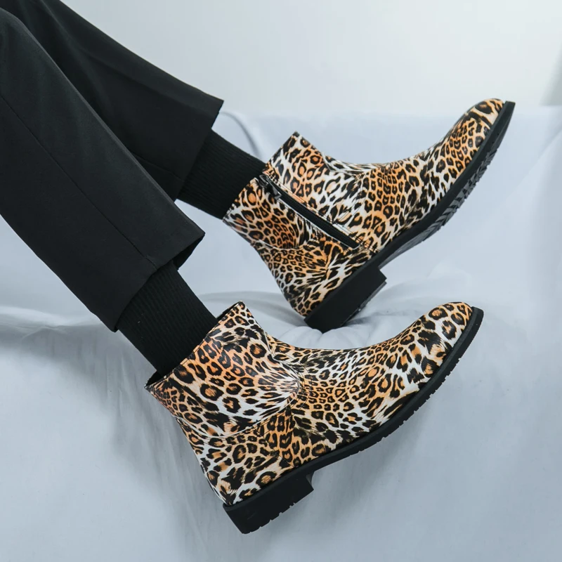 Autumn New Men Senior Fashion Non Slip Chelsea Boots Zip High Top Leather Pointed Boots Brand Trends Comfort Male Ankle Footwear
Autumn New Men Senior Fashion Non Slip Chelsea Boots Zip High Top Leather Pointed Boots Brand Trends Comfort Male Ankle Footwear