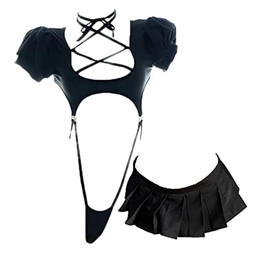 JasmyGirls Cosplay Lingerie Anime Costume Sexy Cutout Bodysuit Cute Mini Skirt Kawaii Top Lolita Underwear Japanese Swimsuit
JasmyGirls Cosplay Lingerie Anime Costume Sexy Cutout Bodysuit Cute Mini Skirt Kawaii Top Lolita Underwear Japanese Swimsuit