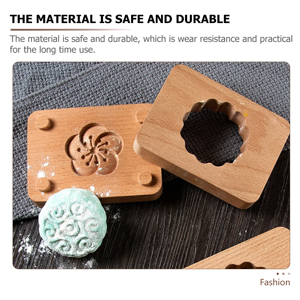 1 Set Of Wooden Hand Press Moon Cake Molds Baking Tools Pastry Making Mold Mid-Autumn Festival Supplies Green Bean Cake Maker
1 Set Of Wooden Hand Press Moon Cake Molds Baking Tools Pastry Making Mold Mid-Autumn Festival Supplies Green Bean Cake Maker