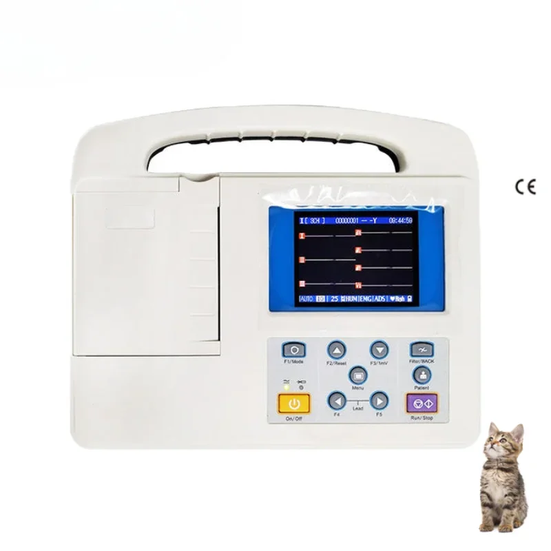 SUN-8032 Hotsale ECG EKG machine Good Price 5 inch color Screen electrocardiograph machine 3 channel 12 lead for vet
SUN-8032 Hotsale ECG EKG machine Good Price 5 inch color Screen electrocardiograph machine 3 channel 12 lead for vet