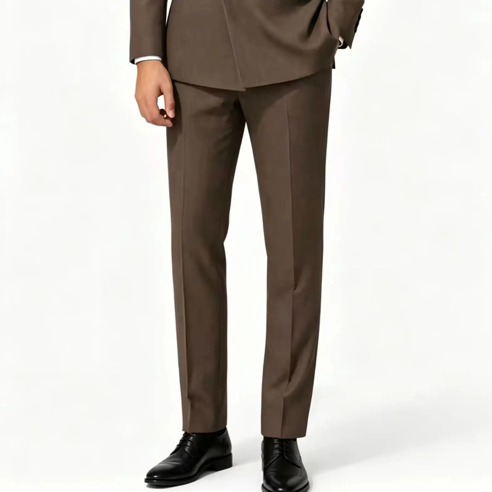 Men's Coffee Brown Suit Pants Slim Fit Straight Leg Formal Dress Trousers For Business Office
Men's Coffee Brown Suit Pants Slim Fit Straight Leg Formal Dress Trousers For Business Office
