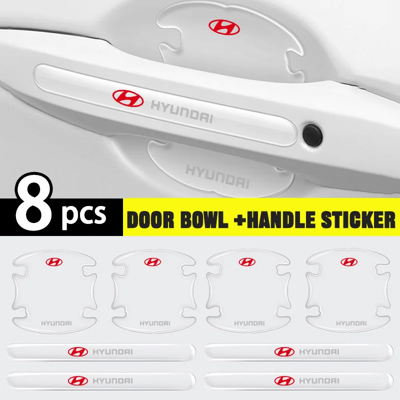 For Hyundai Car Door Bowl Handle Protective Sticker Anti-collision Scratch-resistant Protection Clear Strip Stickers Car Decals
For Hyundai Car Door Bowl Handle Protective Sticker Anti-collision Scratch-resistant Protection Clear Strip Stickers Car Decals