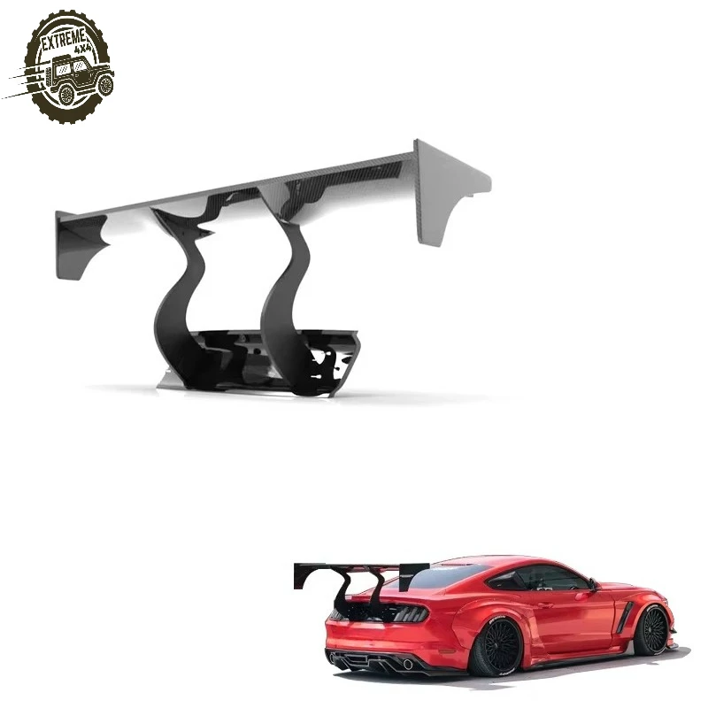 2015-2021 Car Exterior Parts Mustang Robot GT Rear Wind 3K Twill Carbon Fiber Tail Wing for Ford Mustang Rear Spoiler
2015-2021 Car Exterior Parts Mustang Robot GT Rear Wind 3K Twill Carbon Fiber Tail Wing for Ford Mustang Rear Spoiler