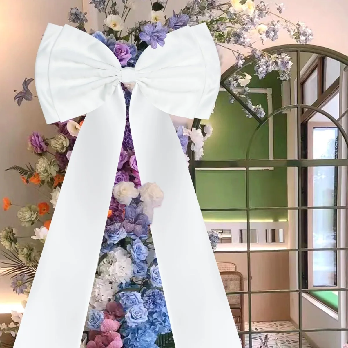 Christmas Giant Bow Satin Big Bow for Backdrop Coquette Birthday for Wedding Engagement Bachelorette Baby Shower Bridal Decor
Christmas Giant Bow Satin Big Bow for Backdrop Coquette Birthday for Wedding Engagement Bachelorette Baby Shower Bridal Decor