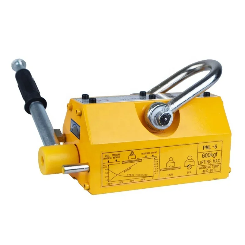 Heavy Cylinder 6000kg Permanent 5000kg Small Portable Magnet 200kg Magnetic Lifter
Heavy Cylinder 6000kg Permanent 5000kg Small Portable Magnet 200kg Magnetic Lifter