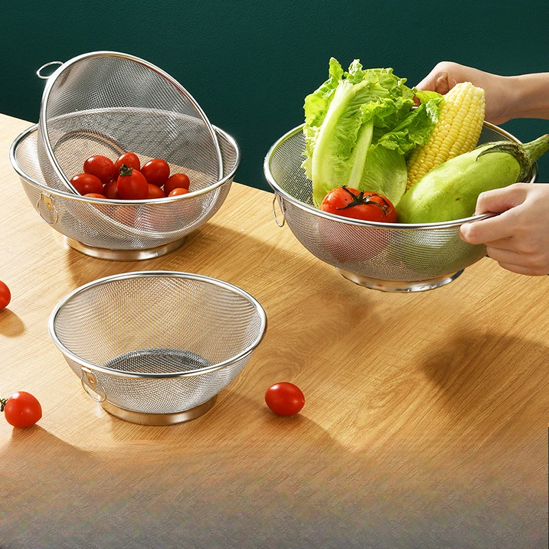 Sink Strainer Stainless Steel Drain Basket Kitchen Basin Rice Washing Artifact Fruit Fruits Drainer for Metal
Sink Strainer Stainless Steel Drain Basket Kitchen Basin Rice Washing Artifact Fruit Fruits Drainer for Metal