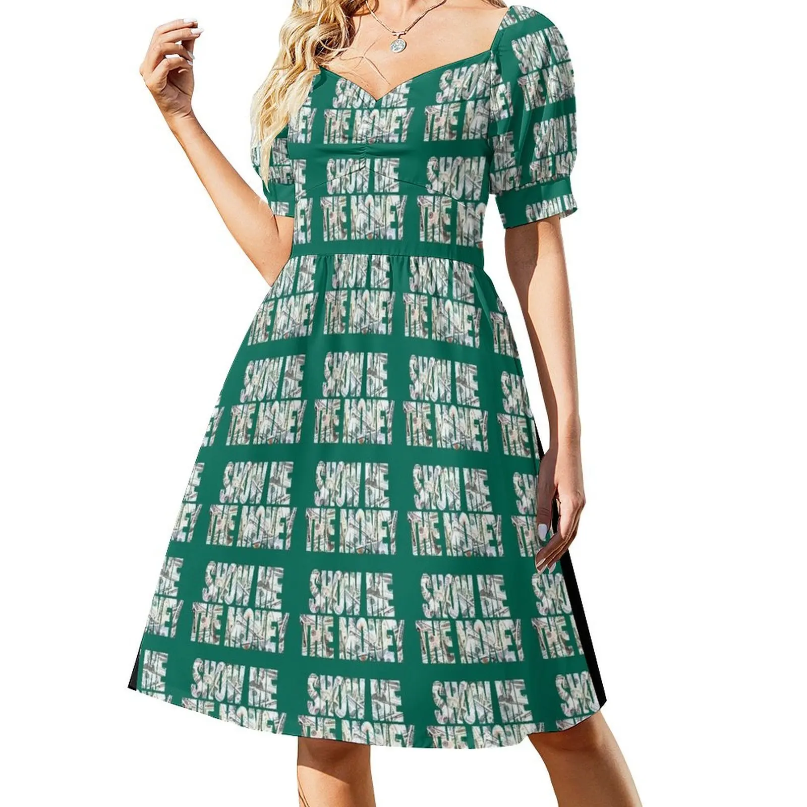 Show Me The Money Short-Sleeved Dress dresses for special events Women long dress
Show Me The Money Short-Sleeved Dress dresses for special events Women long dress