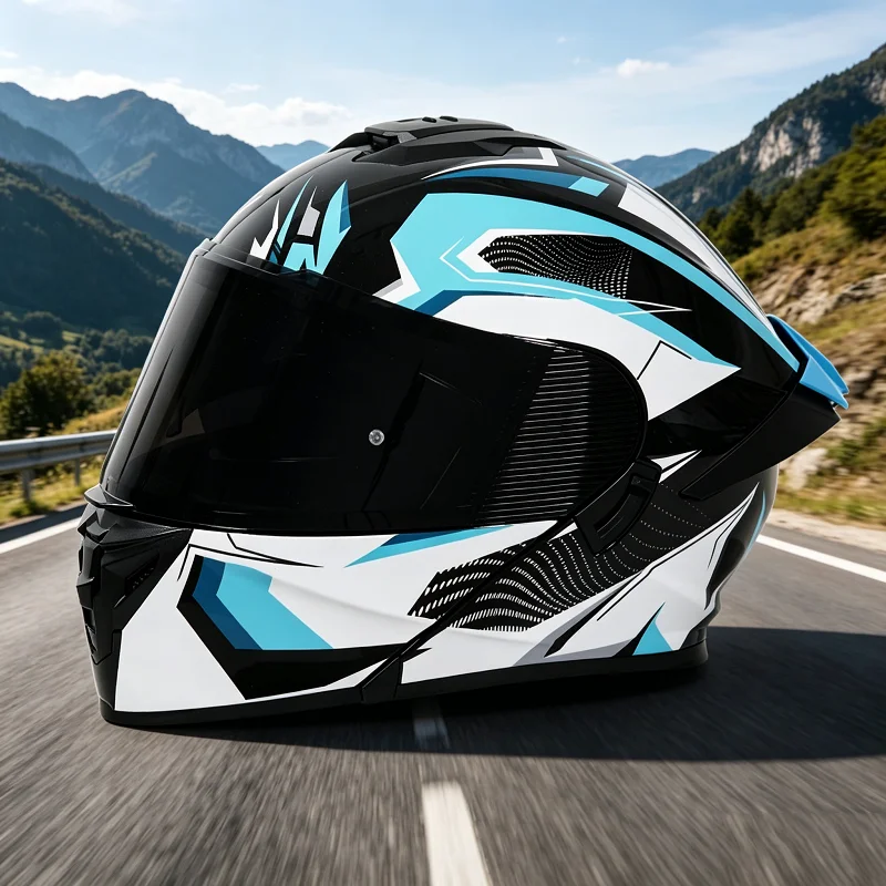 Unisex full-coverage motorcycle helmet with dark sun visor, available in multiple colors, suitable for all seasons
Unisex full-coverage motorcycle helmet with dark sun visor, available in multiple colors, suitable for all seasons