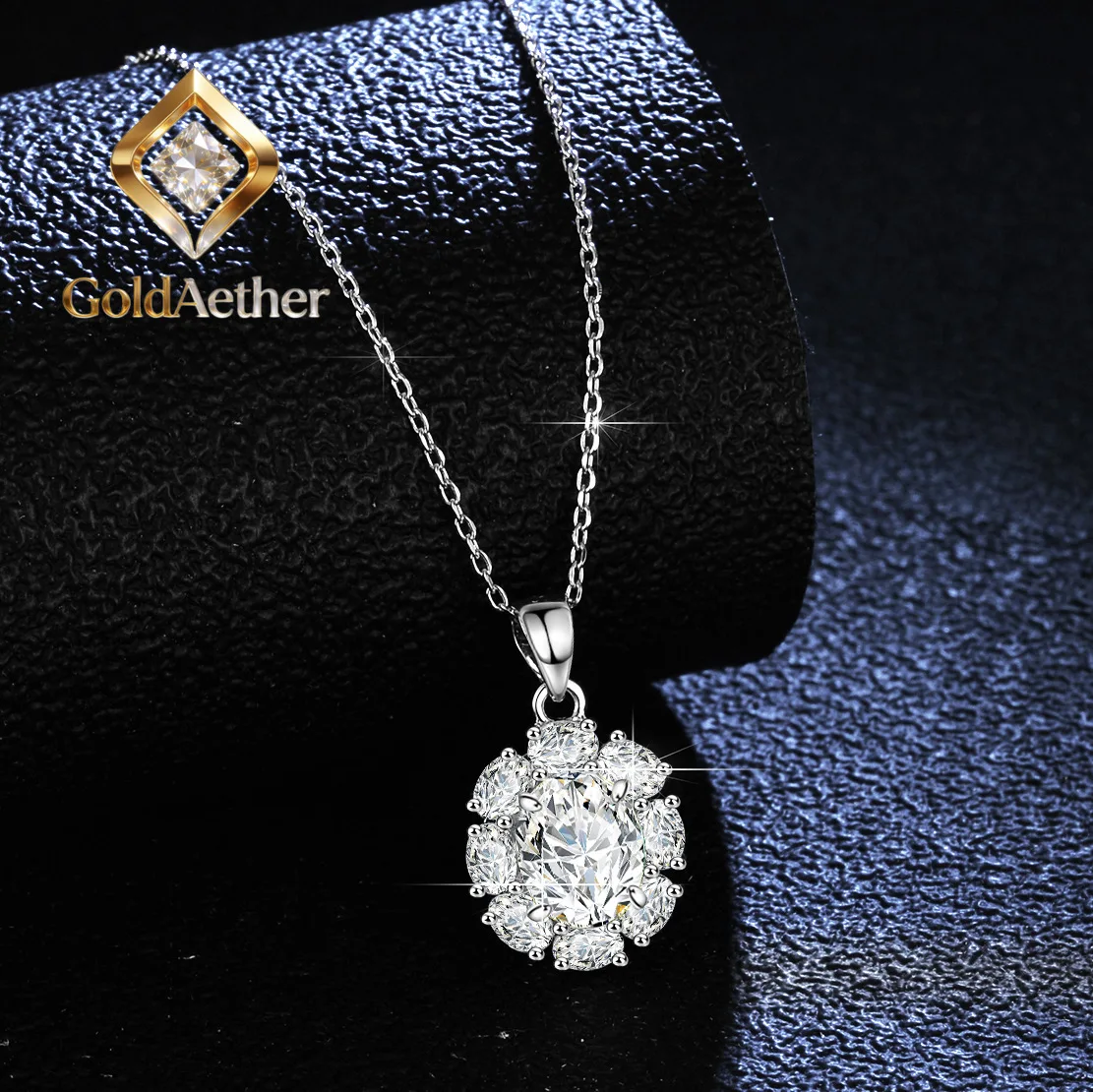 Женское платиновое колье GoldNouveau PT950 с изумрудом 2 карата и овальным муассанитом, элегантная цепочка на ключицу
Женское платиновое колье GoldNouveau PT950 с изумрудом 2 карата и овальным муассанитом, элегантная цепочка на ключицу