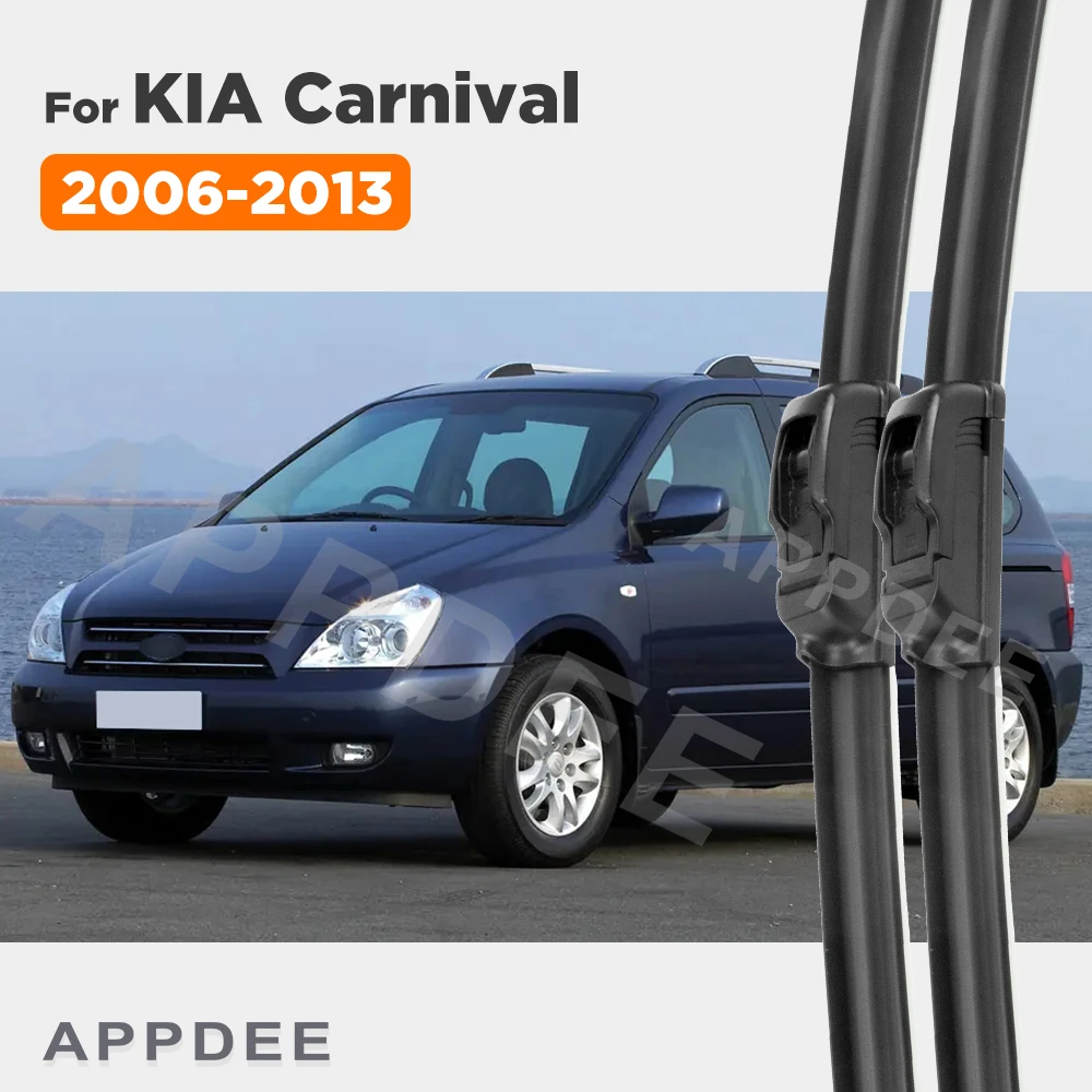 APPDEE Wiper Front Wiper Blades For KIA Carnival VQ 2006-2013 2007 2008 2009 2010 2011 2012 Windscreen Window Brush 26"+18"
APPDEE Wiper Front Wiper Blades For KIA Carnival VQ 2006-2013 2007 2008 2009 2010 2011 2012 Windscreen Window Brush 26"+18"