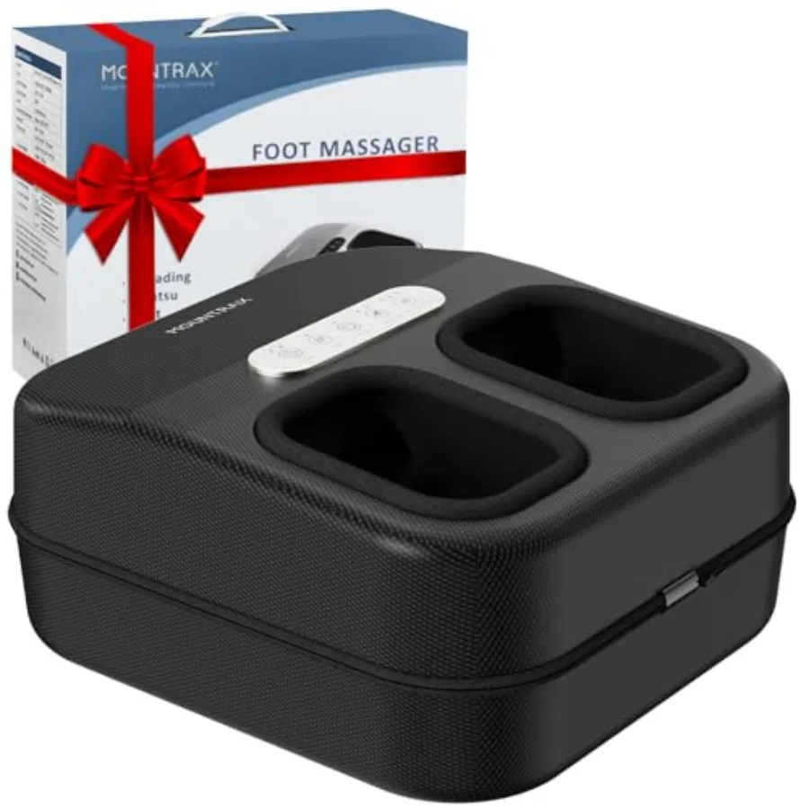 Foot Massager with Heat for Neuropathy, 2026 Upgraded, Deep Kneading Shiatsu Foot Massager for Plantar Fasciitis, Fits Up to Me
Foot Massager with Heat for Neuropathy, 2026 Upgraded, Deep Kneading Shiatsu Foot Massager for Plantar Fasciitis, Fits Up to Me