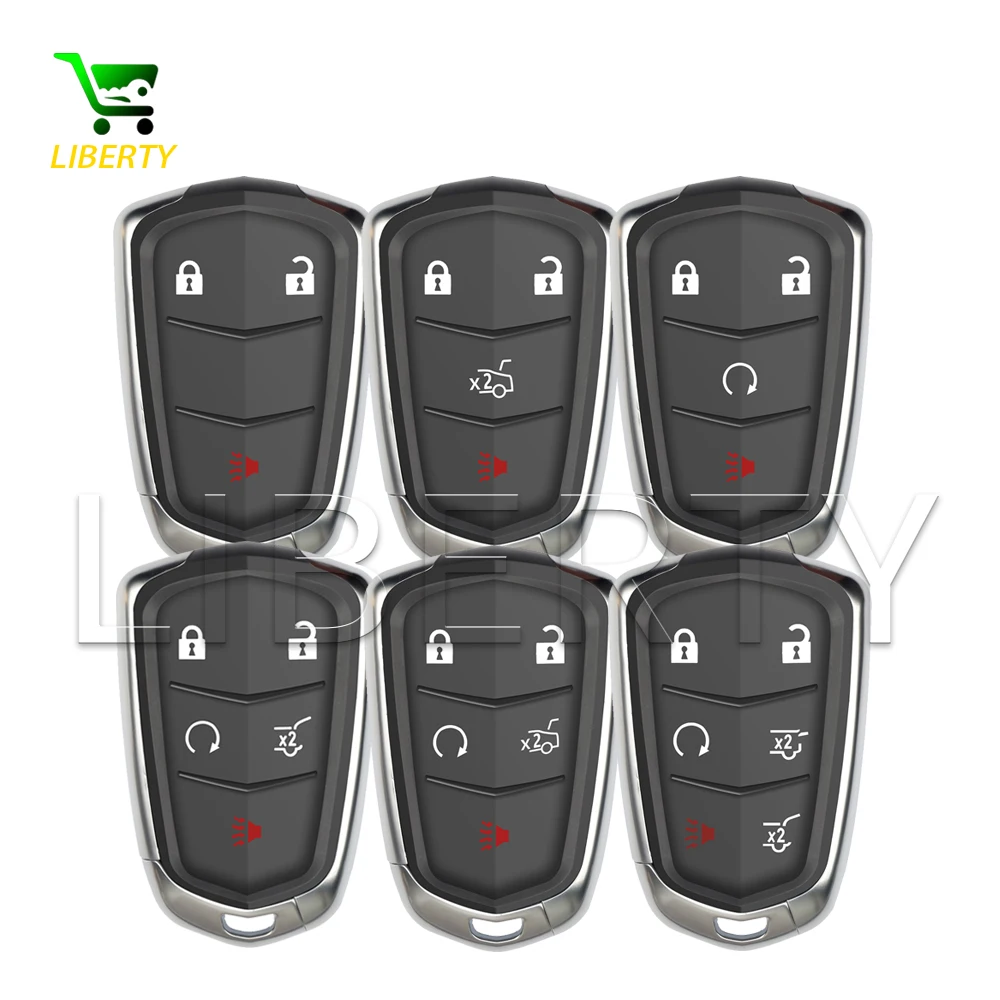 Liberty 3/4/5/6Buttons Smart Remote Car Key Shell Housing For Cadillac SRX CTS ATS XTS Escalade ESV Keyless Case Fob Replacement
Liberty 3/4/5/6Buttons Smart Remote Car Key Shell Housing For Cadillac SRX CTS ATS XTS Escalade ESV Keyless Case Fob Replacement