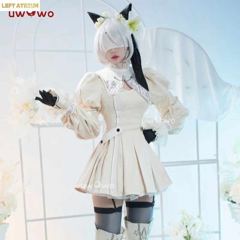 LAST BATCH UWOWO Game 2B Collab White Cosplay Costume Maid Dress Halloween Costume
LAST BATCH UWOWO Game 2B Collab White Cosplay Costume Maid Dress Halloween Costume