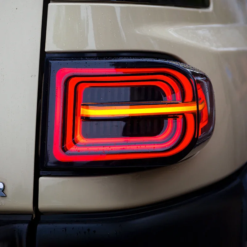 Car LED Tail Light Taillight For Toyota FJ Cruiser 2007 - 2022 LED Rear Running Light + Brake Lamp + Dynamic Turn Signal
Car LED Tail Light Taillight For Toyota FJ Cruiser 2007 - 2022 LED Rear Running Light + Brake Lamp + Dynamic Turn Signal