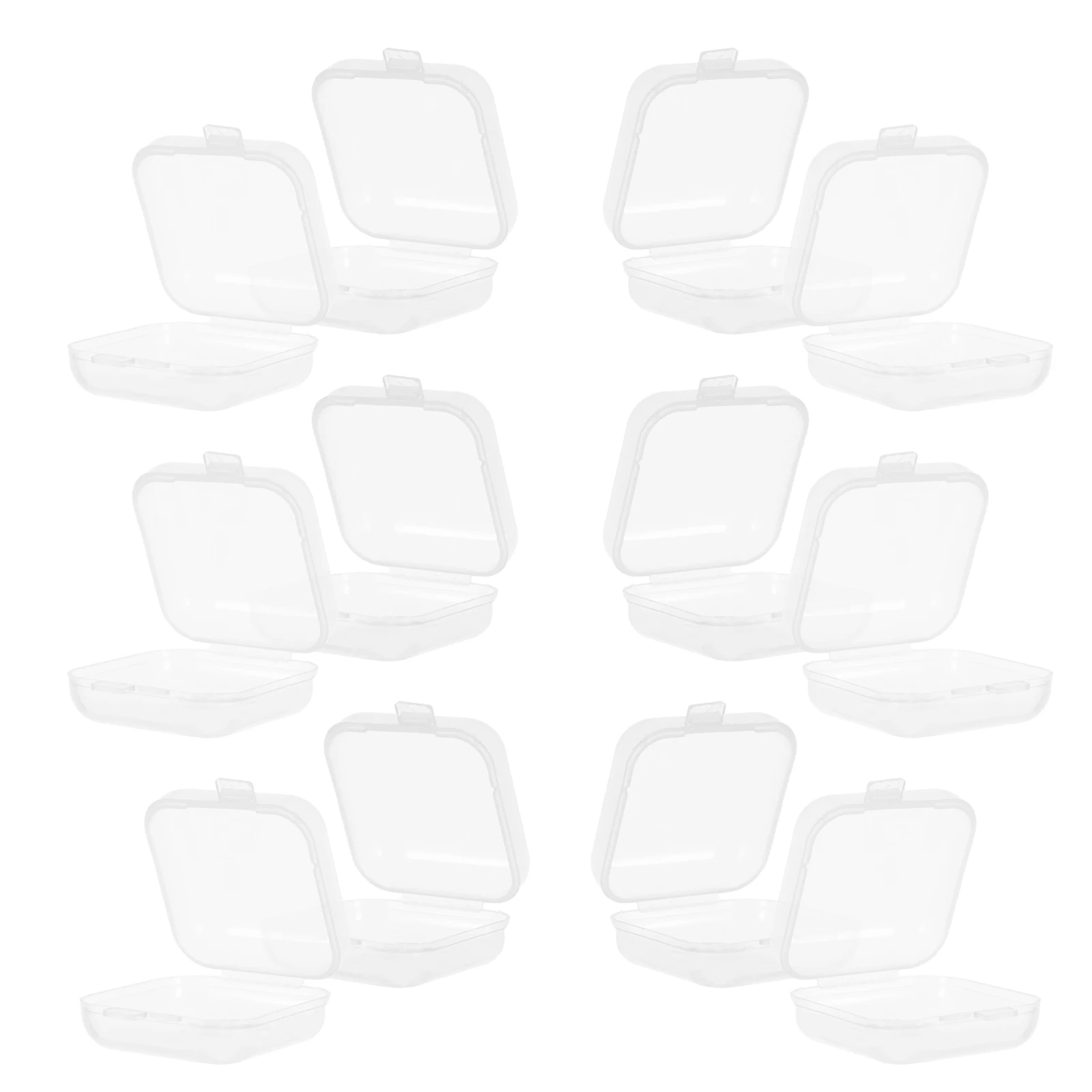 40 Pcs Storage Box Small Containers Transparent PP Bins with Lids Mini Square Hinged Lid for Beads Jewelry Crafts Sewing Tools
40 Pcs Storage Box Small Containers Transparent PP Bins with Lids Mini Square Hinged Lid for Beads Jewelry Crafts Sewing Tools