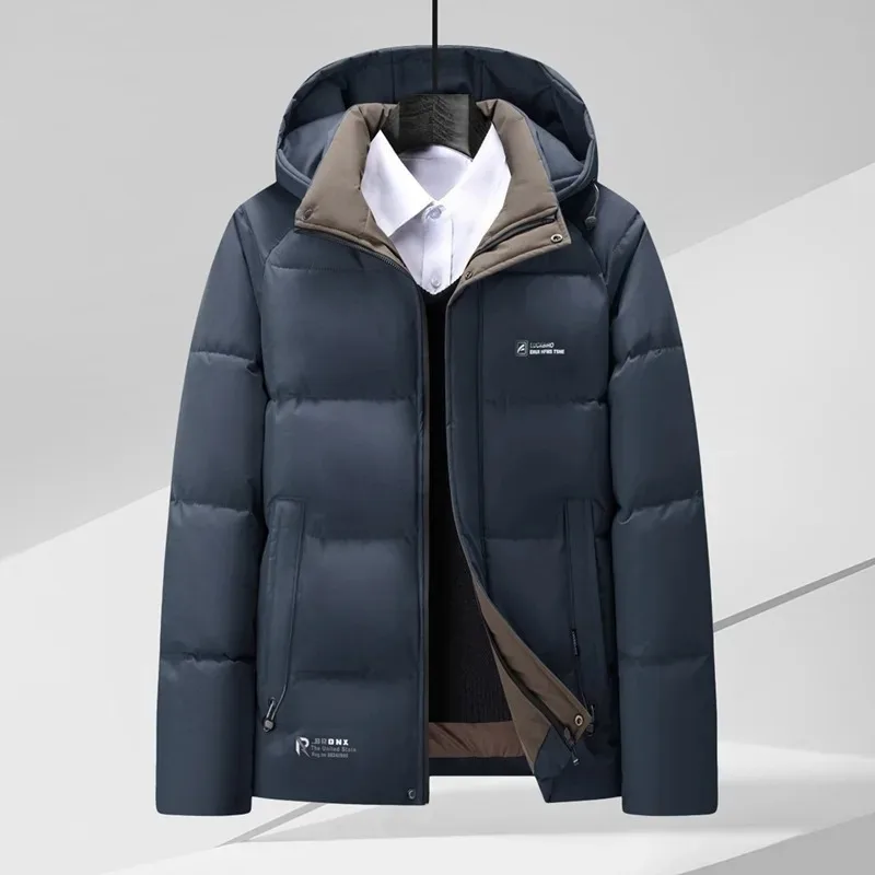 Thickened Hooded Cotton Jacket Business Trendy Outdoor Sports Thickened Cotton Warm Men's Warm Stylish Winter Coat Casual Style
Thickened Hooded Cotton Jacket Business Trendy Outdoor Sports Thickened Cotton Warm Men's Warm Stylish Winter Coat Casual Style
