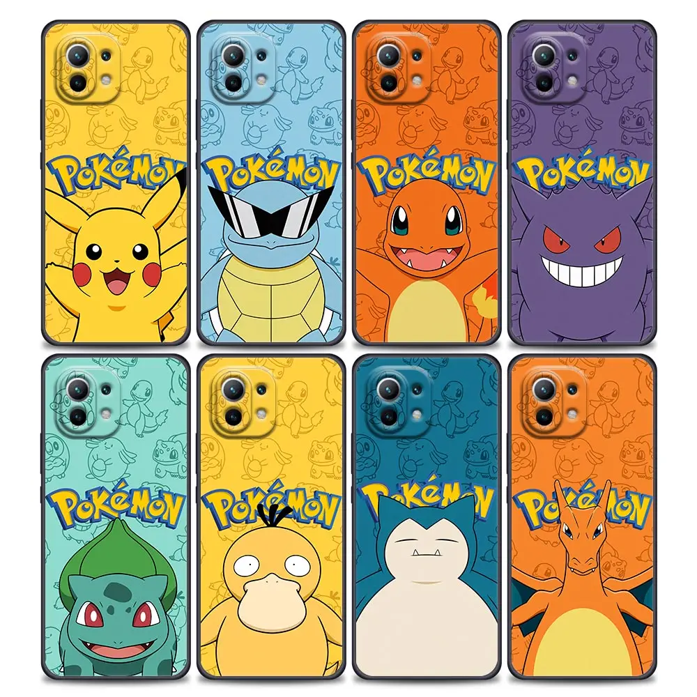 Cartoon Pokemons Anime For Xiaomi 15T 11T 12T 13T 14T Pro 11Lite 15 Phone Case Mi POCO X7 M7 F7 Pro F5 F6 M6 X3 X5 X6 Back Cover
Cartoon Pokemons Anime For Xiaomi 15T 11T 12T 13T 14T Pro 11Lite 15 Phone Case Mi POCO X7 M7 F7 Pro F5 F6 M6 X3 X5 X6 Back Cover